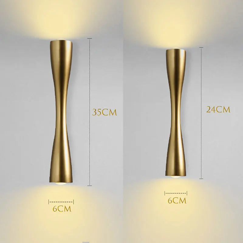 Modern minimalist outdoor waterproof wall lamp IP66