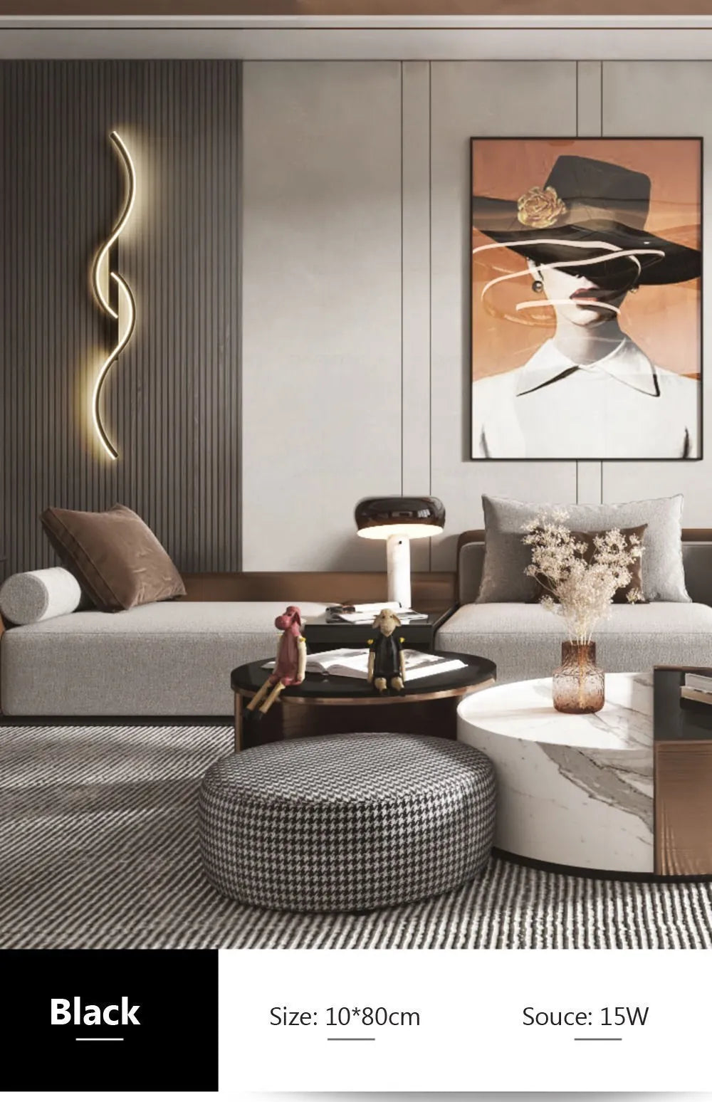 Modern LED Wall Lamp Minimalist Led Light Bedroom