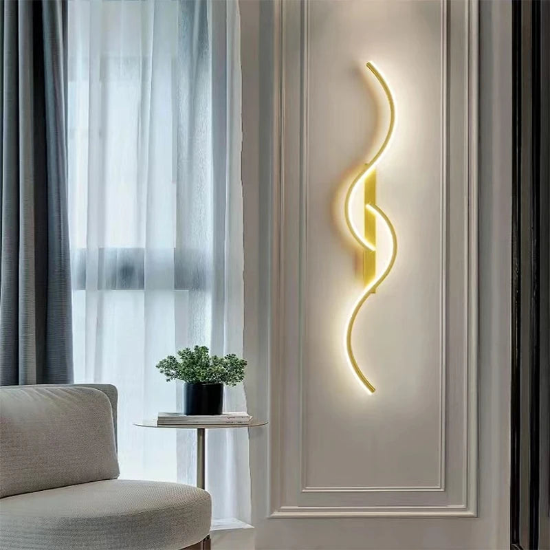 Modern LED Wall Lamp Minimalist Led Light Bedroom