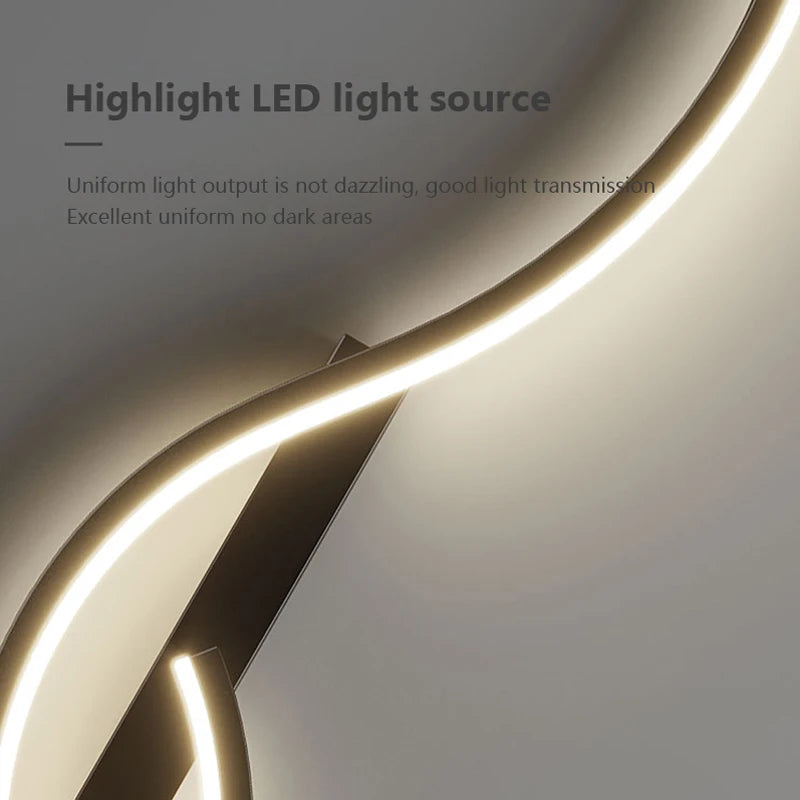 Modern LED Wall Lamp Minimalist Led Light Bedroom