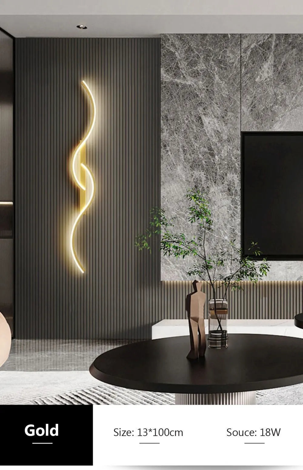 Modern LED Wall Lamp Minimalist Led Light Bedroom