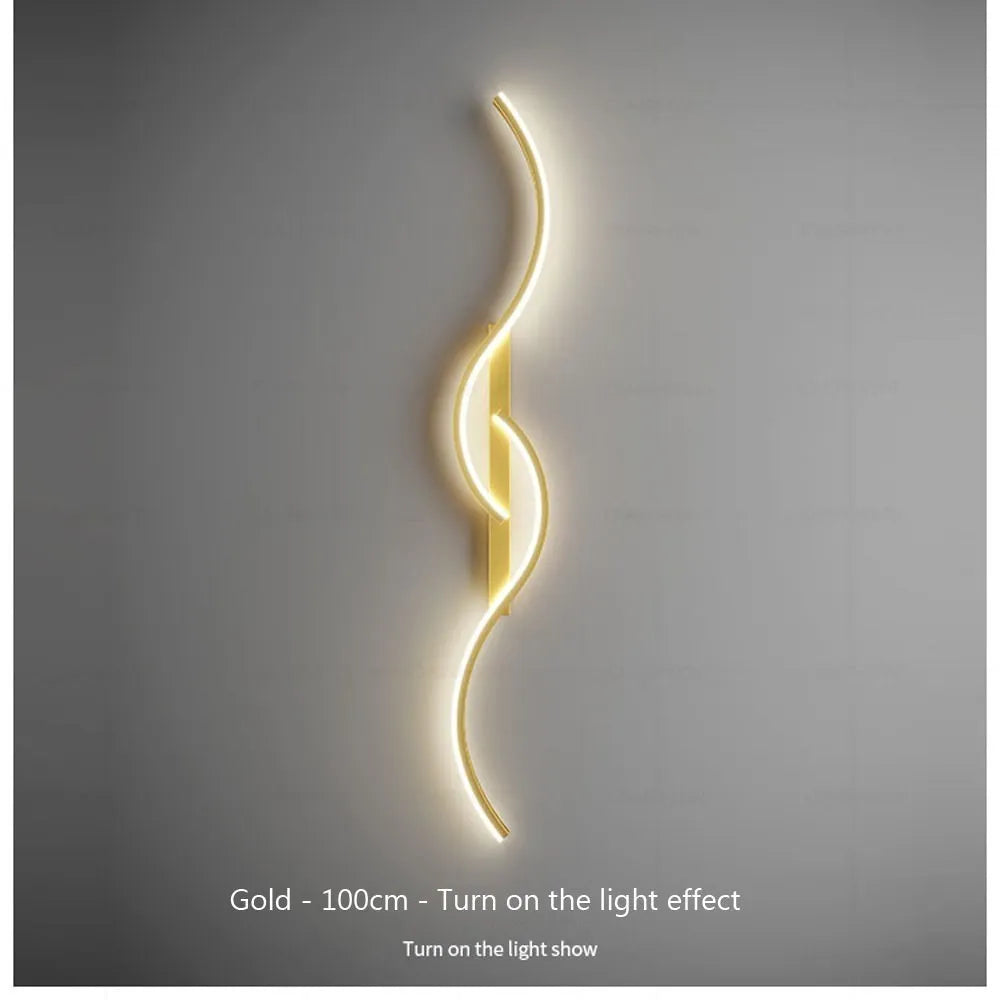 Modern LED Wall Lamp Minimalist Led Light Bedroom