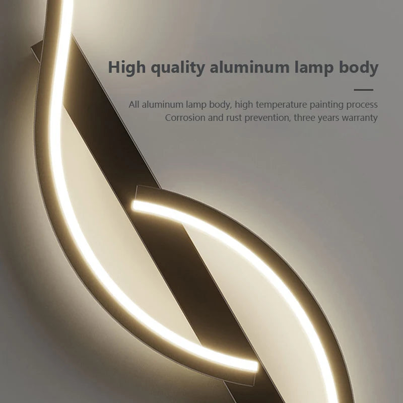 Modern LED Wall Lamp Minimalist Led Light Bedroom