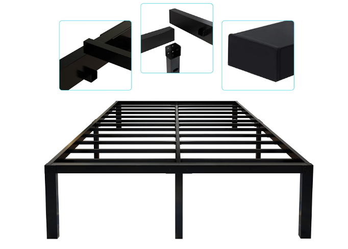 Heavy Duty Reinforced Platform Bed frame